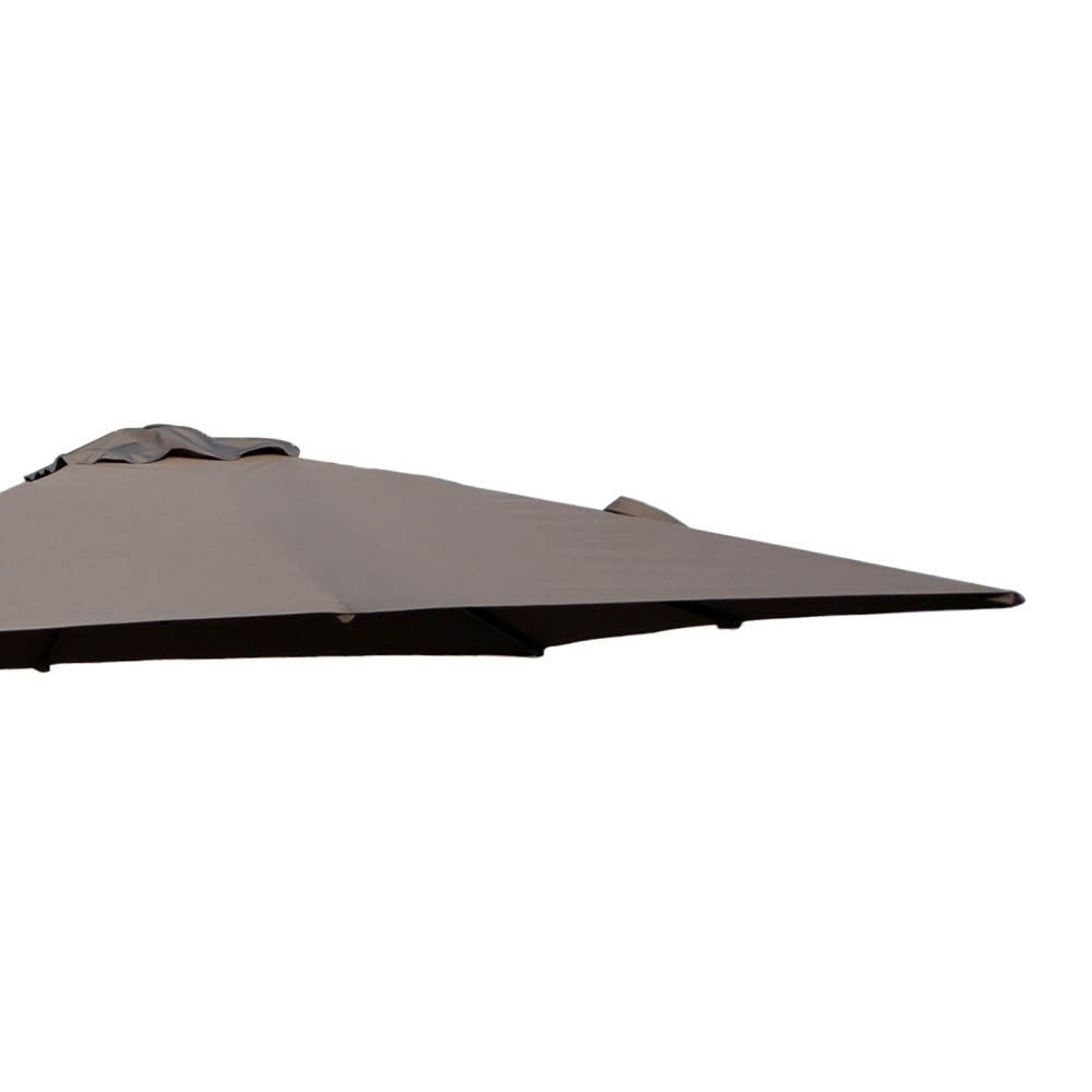Maestrale – ombrellone doppio a braccio 300x300 cm con supporto centrale