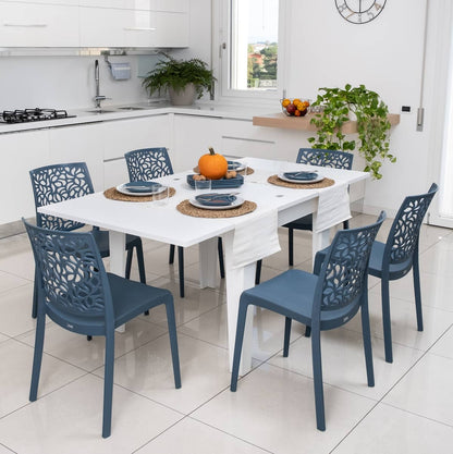 Anna – sedia in polipropilene monoblocco impilabile