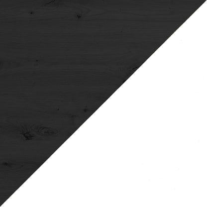 Ulisse – tavolo in melaminico effetto cemento con fascia contrasto