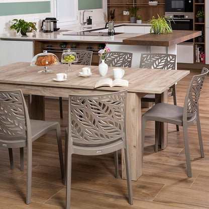 Oscar – tavolo allungabile in legno melaminico