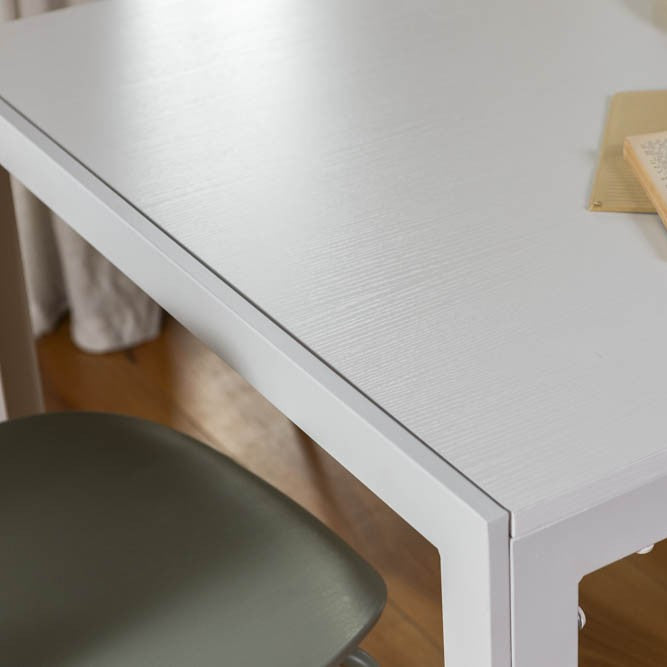 Noah – tavolo in MDF effetto legno e struttura alluminio