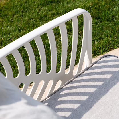 Kenzia – set da giardino di design divano, poltrone, tavolino