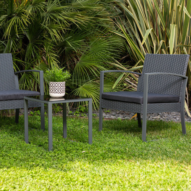 Olbia Balcony – set relax da balcone con 2 poltrone e tavolino