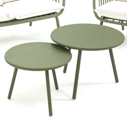 Bellagio – set da giardino 5 pezzi con divanetto e poltrone