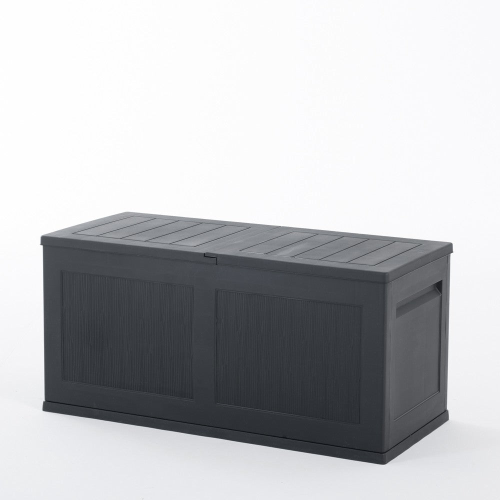 Tok – baule da esterno 300 litri effetto striato con 2 ante
