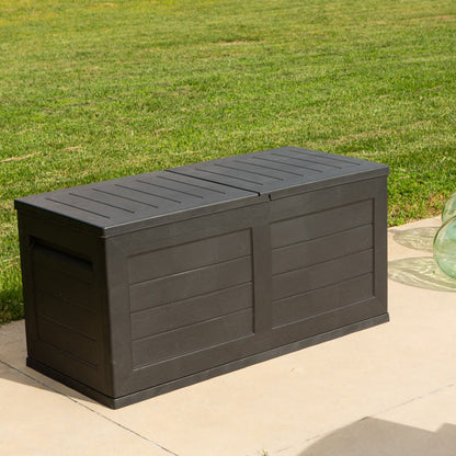 Tak – baule contenitore da esterno 300 litri effetto legno