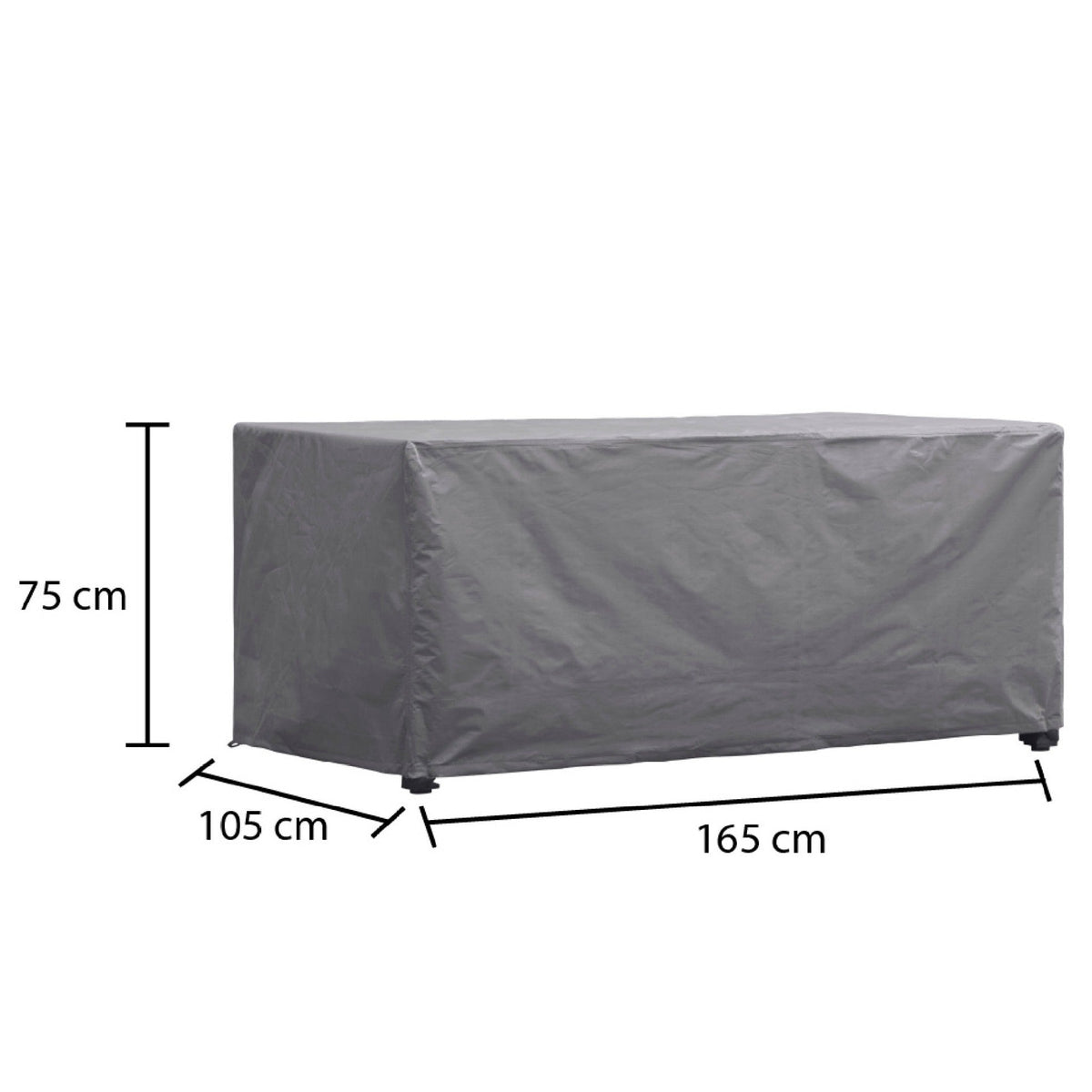 Cover tavolo da esterno impermeabile anti UV con velcro
