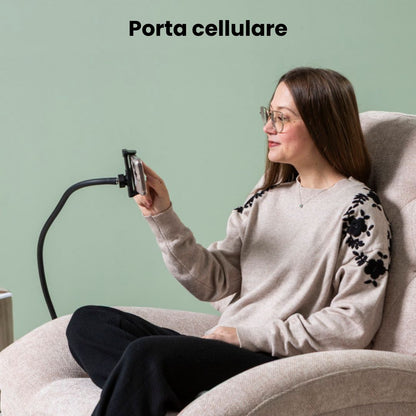 Pina – poltrona relax reclinabile girevole e a Dondolo