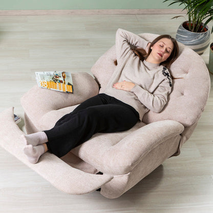 Pina – poltrona relax reclinabile girevole e a Dondolo