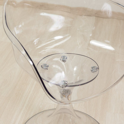 Kiara – sedia in policarbonato con gambe a tulip