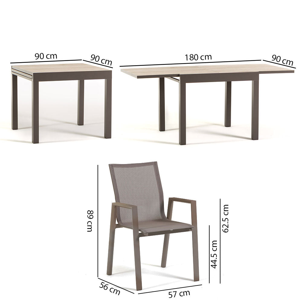 Set mark allungabile & Dina