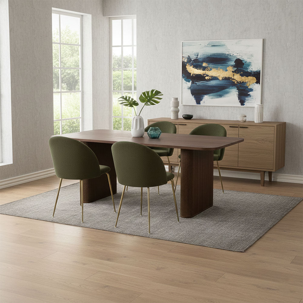 Lele – tavolo in legno massello di mango 200x100 cm