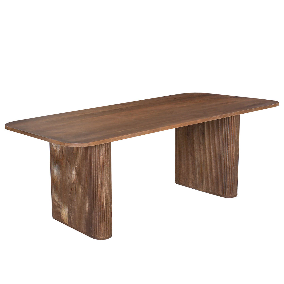 Lele – tavolo in legno massello di mango 200x100 cm, colore tavolo mango marrone chiaro