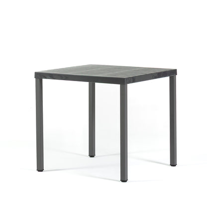 Zeno & Ginny set pranzo da balcone con tavolo 80x80 e 4 sedie