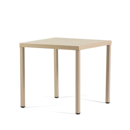 Zeno & Ginny set pranzo da balcone con tavolo 80x80 e 4 sedie