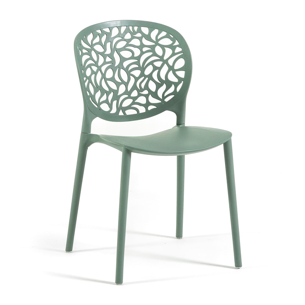 Leda – sedia in polipropilene dal design naturale