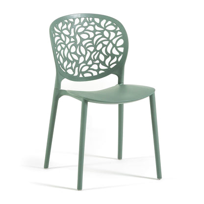 Leda – sedia in polipropilene dal design naturale