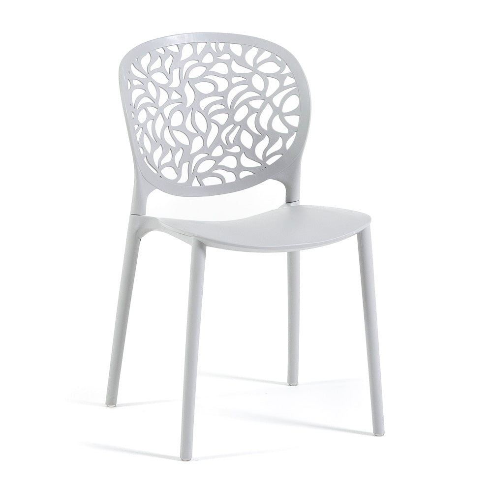 Leda – sedia in polipropilene dal design naturale