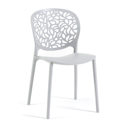 Leda – sedia in polipropilene dal design naturale