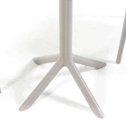 Elia + Molly set da esterno con tavolo e 2 sedie versatile