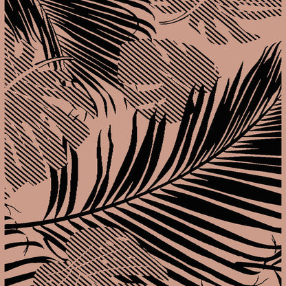 Tappeto da esterno in polipropilene intrecciato lavabile, colore tropical tortora, dimensione 300x240 cm
