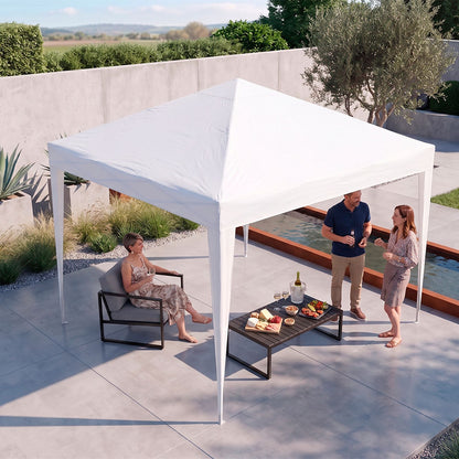 Calima – gazebo pieghevole 3x3 m con apertura rapida a fisarmonica