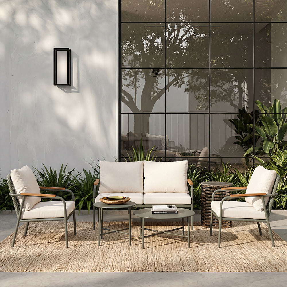 Set Jesolo – set relax da giardino con divano e poltrone