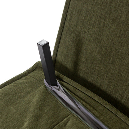 Cozy – divano letto in tessuto trapuntato con apertura facile