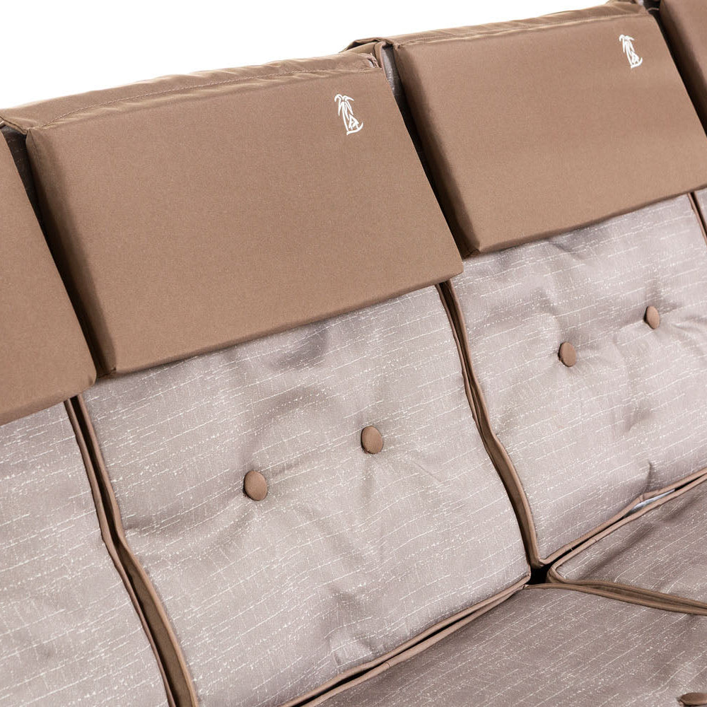 Mizar XL – Dondolo 4 posti trasformabile in letto con tetto