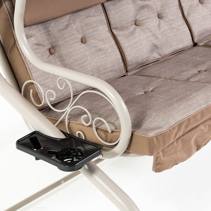 Mizar XL – Dondolo 4 posti trasformabile in letto con tetto