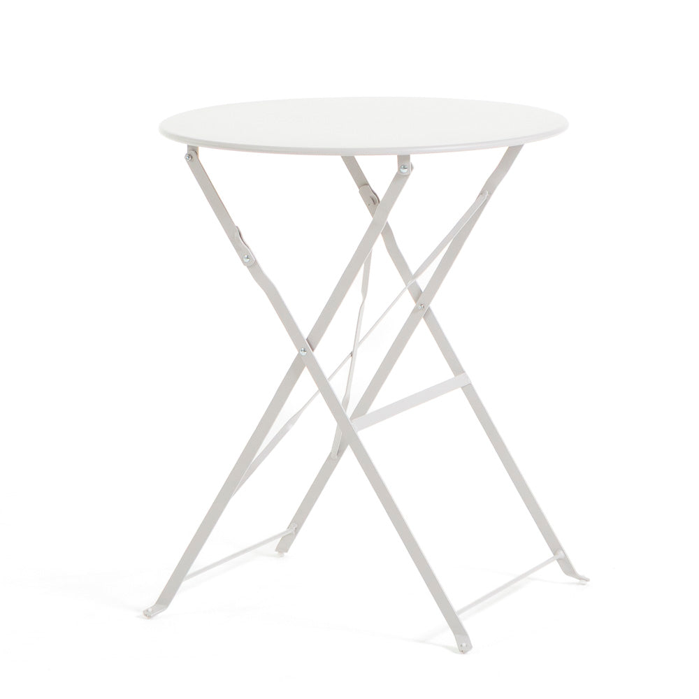 Diego & Frida set da balcone pieghevole con tavolino ø60 e 2 sedie