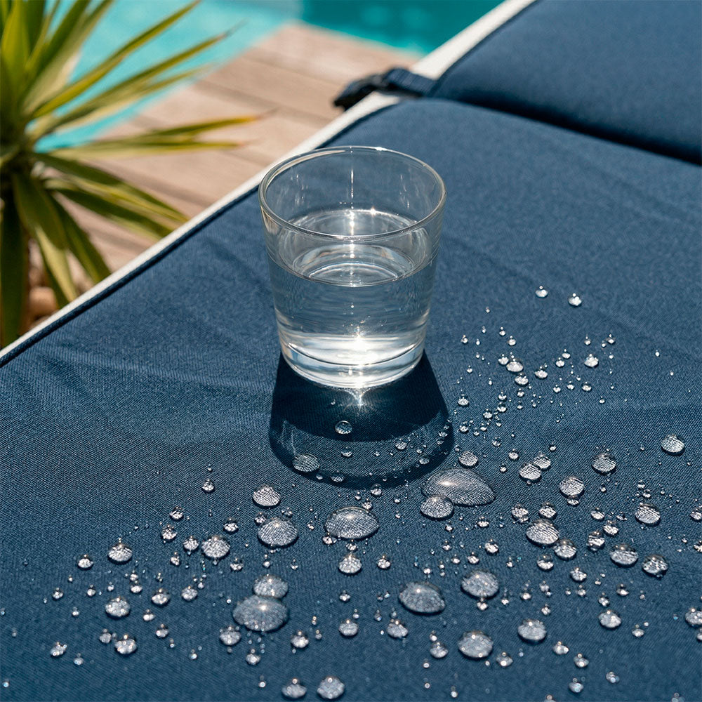 Cuscino per lettino e sdraio da mare o piscina impermeabile