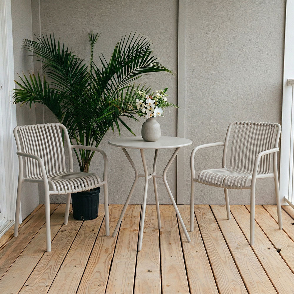 Nathan & Simona set pranzo balcone con tavolino con 2 sedie